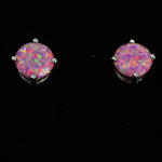 Aurora Opal Stud Earrings
