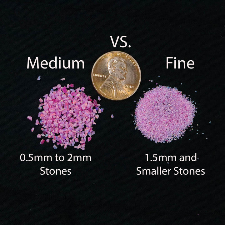 All Pink Crushed Opal Value Pack - 6 Grams Total - The Opal Dealer