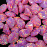 Aurora Diamond Cut Faceted Opal Stones