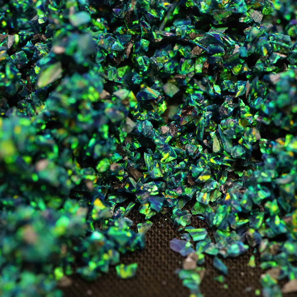 Crushed Opal Jewelry Woodworking Inlay Material Black Emerald Opal The Opal Dealer