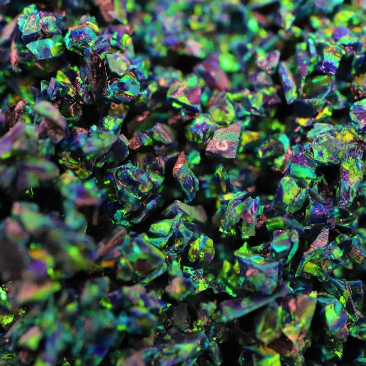 Black Emerald Crushed Opal - The Opal Dealer