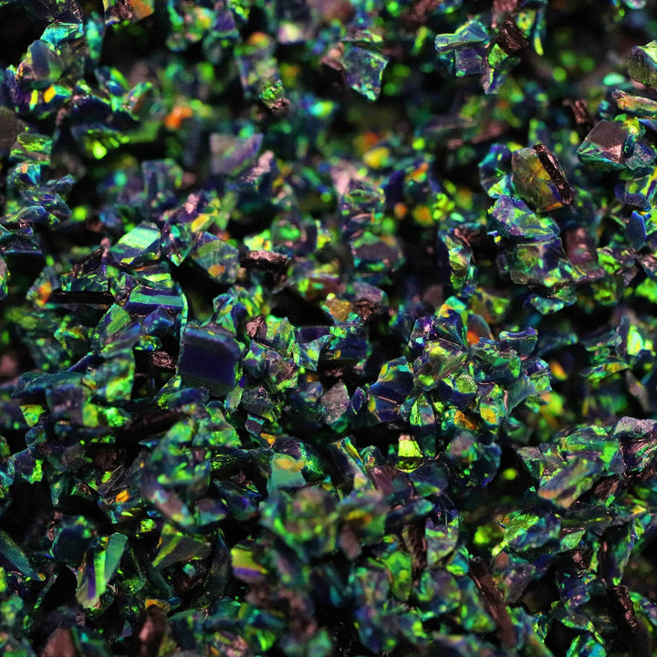 Black Emerald Crushed Opal - The Opal Dealer