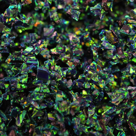 Black Emerald Crushed Opal - The Opal Dealer