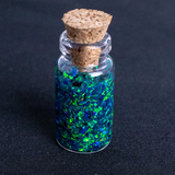 Black Emerald Crushed Opal Mini Vial