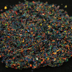 Black Fire Crushed Opal