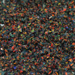 Black Fire Crushed Opal