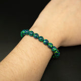 Black Emerald Opal Beaded Bracelet - New Design