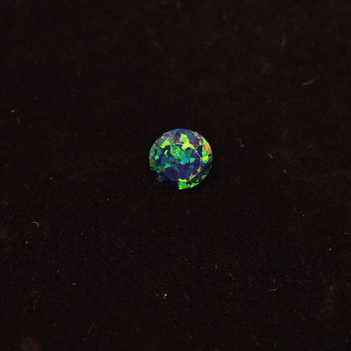 Black Emerald Diamond Cut Faceted Opal Stones - The Opal Dealer
