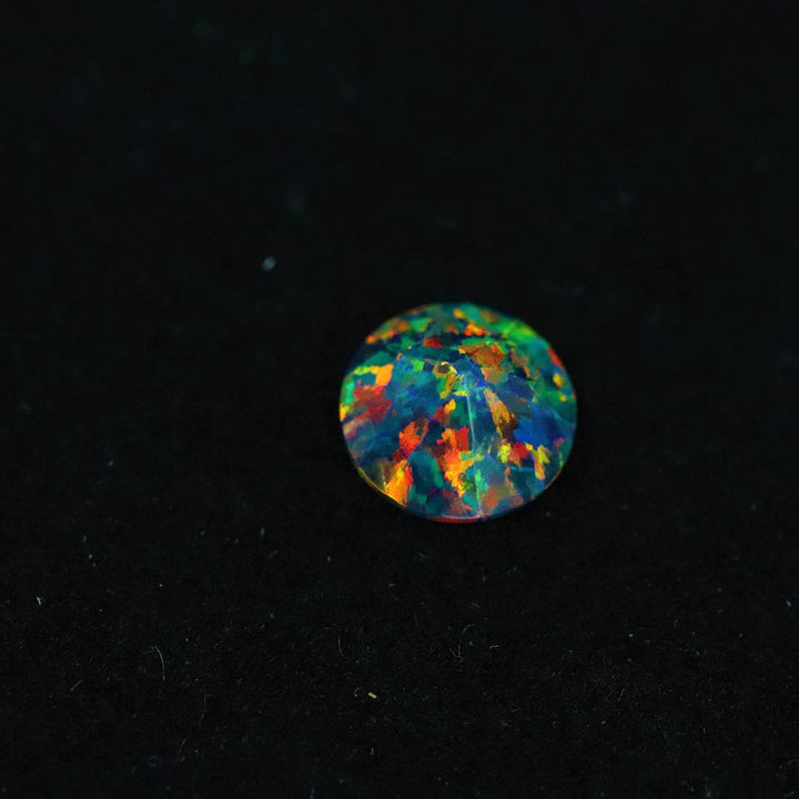 Black Fire Diamond Cut Faceted Opal Stones - The Opal Dealer