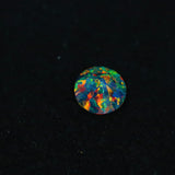Black Fire Diamond Cut Faceted Opal Stones
