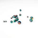 Black Rainbow Opalescence Craft Beads
