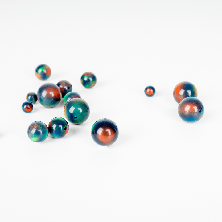 Black Rainbow Opalescence Craft Beads - The Opal Dealer