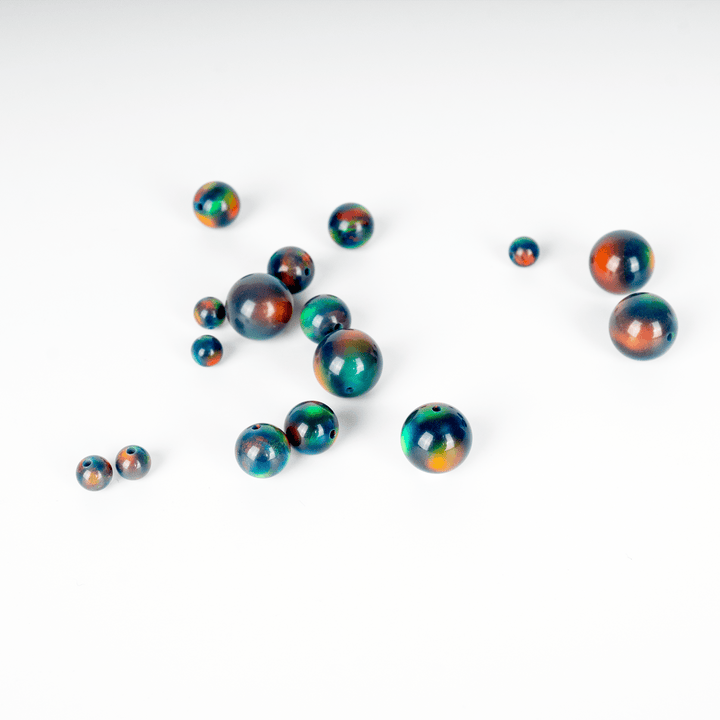 Black Rainbow Opalescence Craft Beads - The Opal Dealer