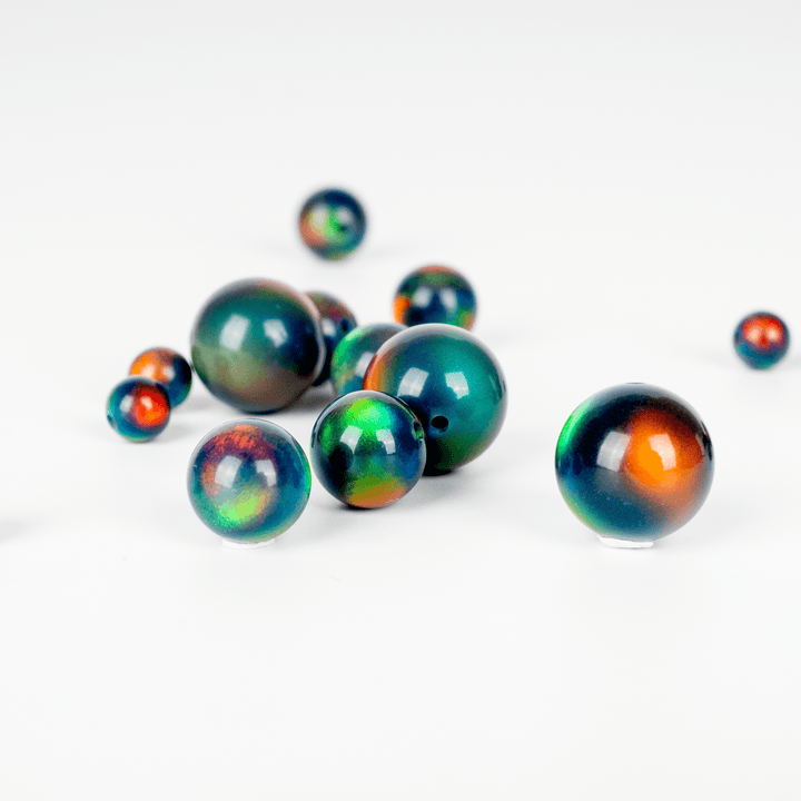 Black Rainbow Opalescence Craft Beads - The Opal Dealer