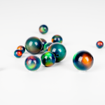 Black Rainbow Opalescence Craft Beads