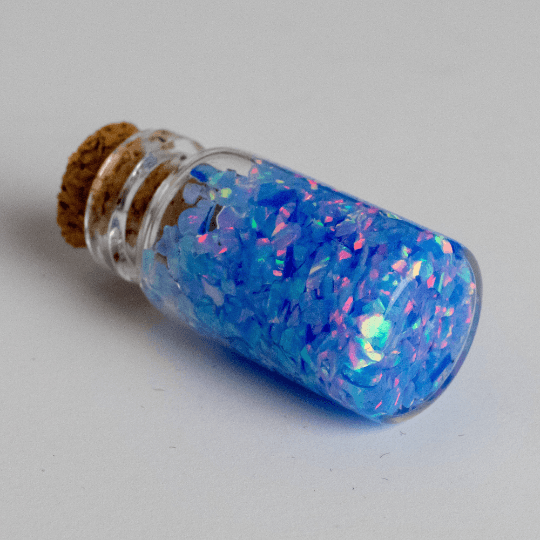Cotton Candy Crushed Opal Mini Vial - The Opal Dealer