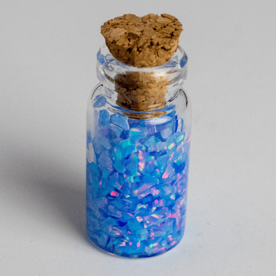 Cotton Candy Crushed Opal Mini Vial - The Opal Dealer