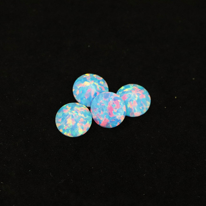 Cotton Candy Diamond Cut Faceted Opal Stones - The Opal Dealer