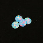 Cotton Candy Diamond Cut Faceted Opal Stones