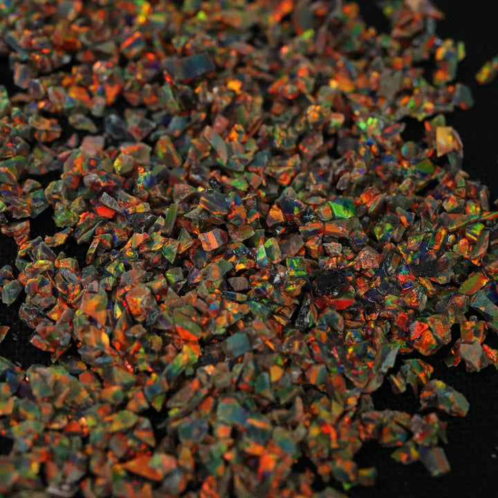 Dark Matter Crushed Opal - The Opal Dealer