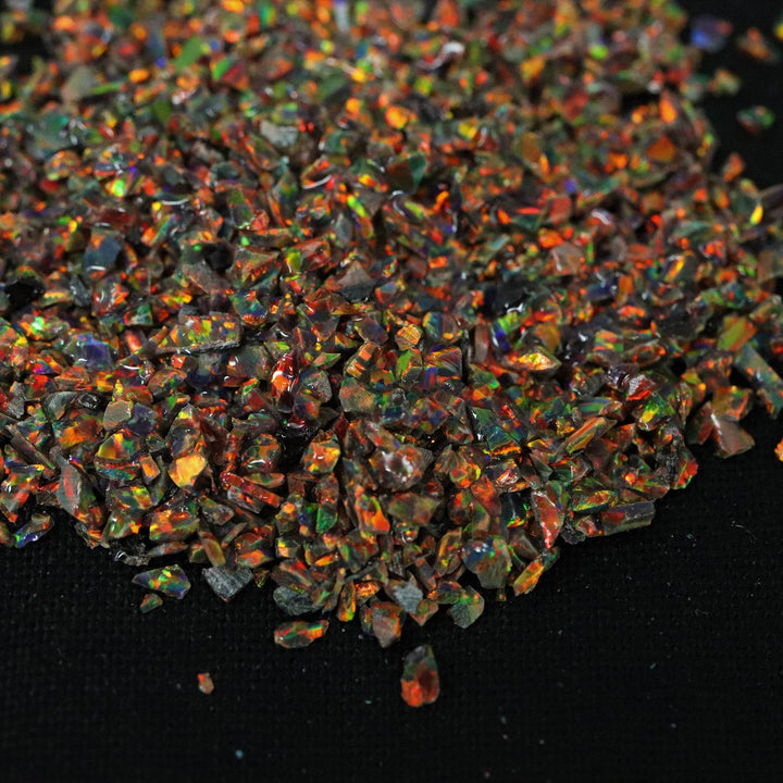 Dark Matter Crushed Opal - The Opal Dealer
