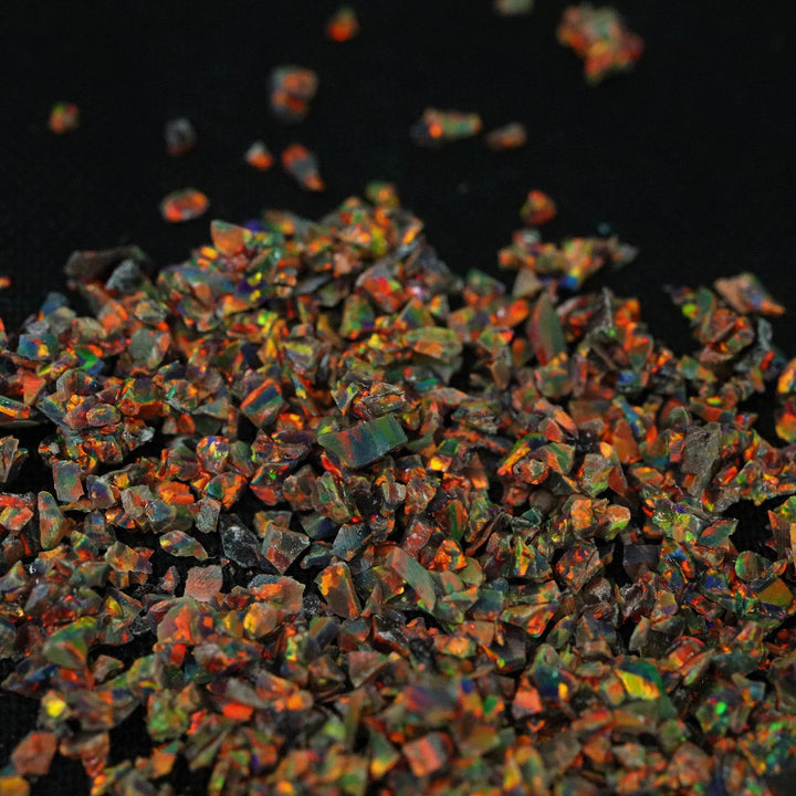 Dark Matter Crushed Opal - The Opal Dealer