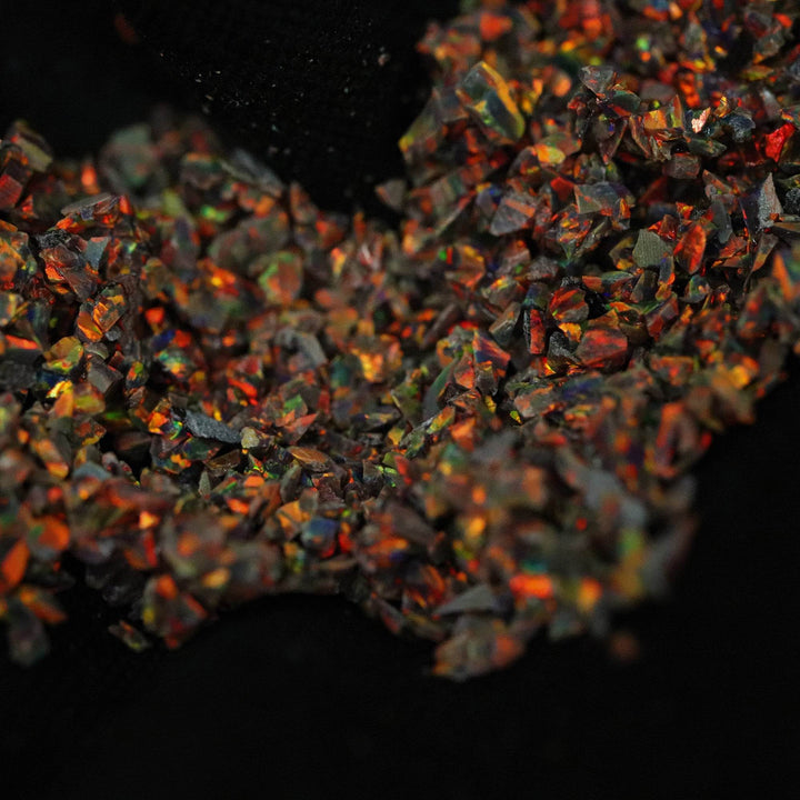 Dark Matter Crushed Opal - The Opal Dealer
