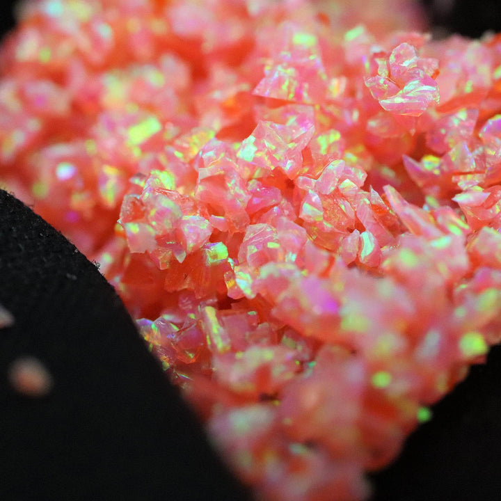 Deep Sea Coral Crushed Opal - The Opal Dealer