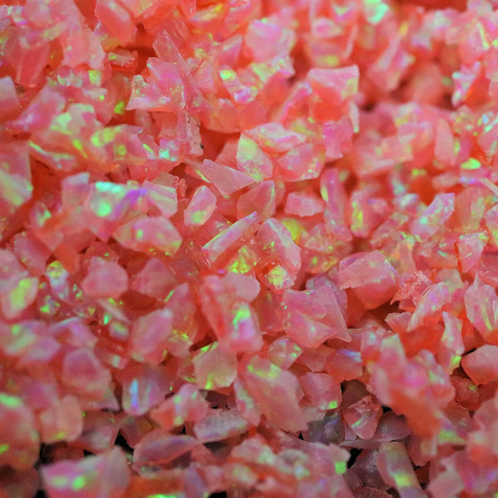 Deep Sea Coral Crushed Opal - The Opal Dealer