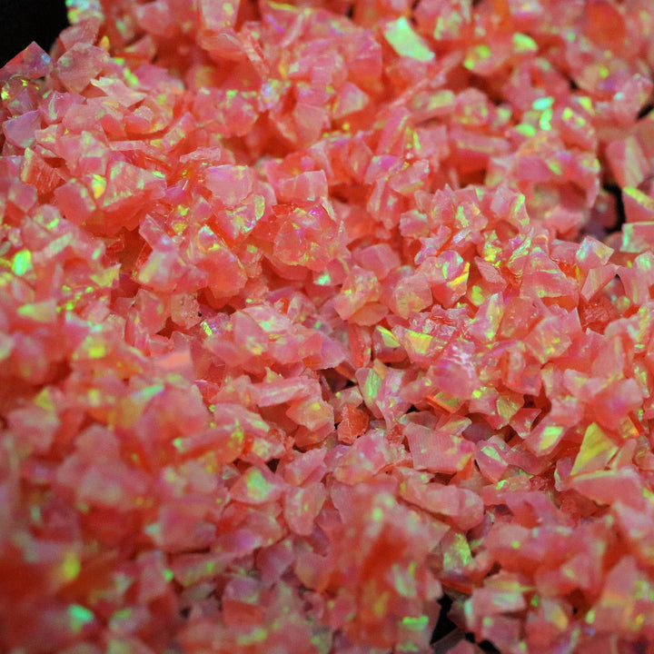 Deep Sea Coral Crushed Opal - The Opal Dealer