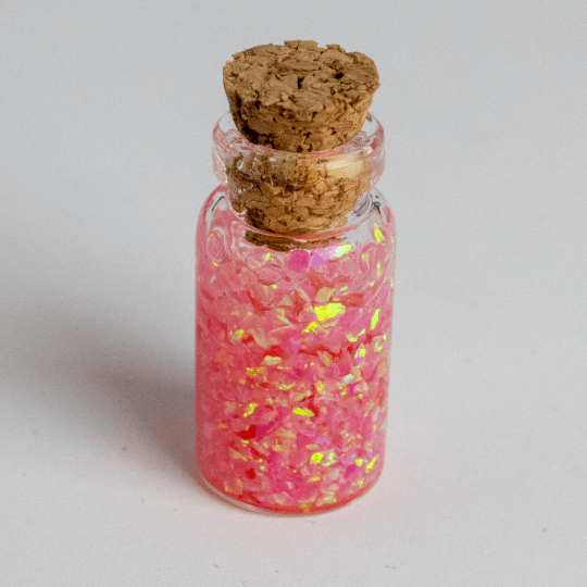 Deep Sea Coral Crushed Opal Mini Vial - The Opal Dealer