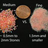 Deep Sea Coral Crushed Opal Mini Vial