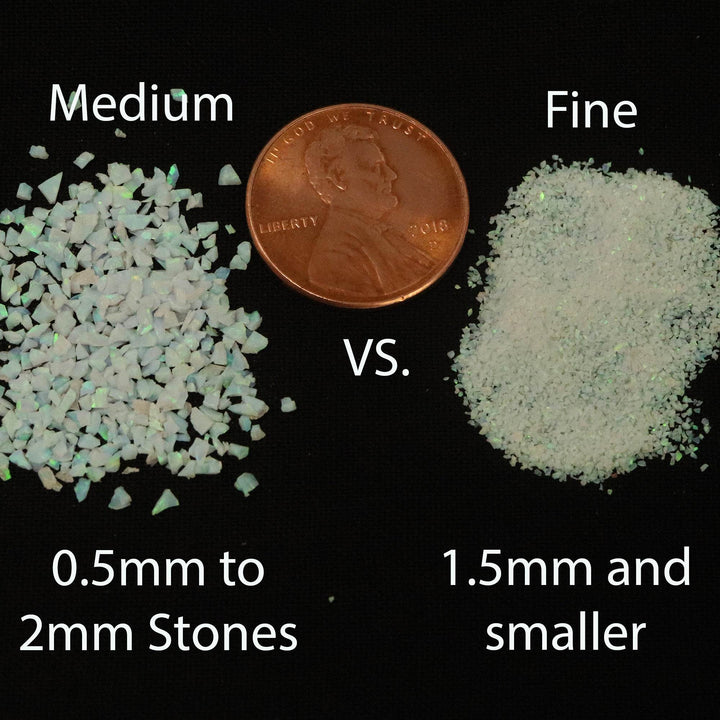 Frostbite Crushed Opal - The Opal Dealer