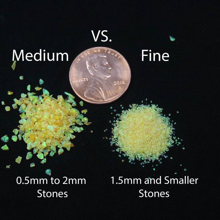 Golden Pineapple Crushed Opal - The Opal Dealer