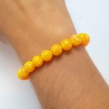 Golden Pineapple Opal Beaded Bracelet - New Design