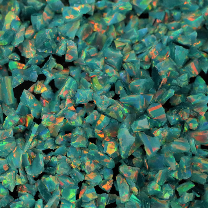 Jade Crushed Opal - The Opal Dealer