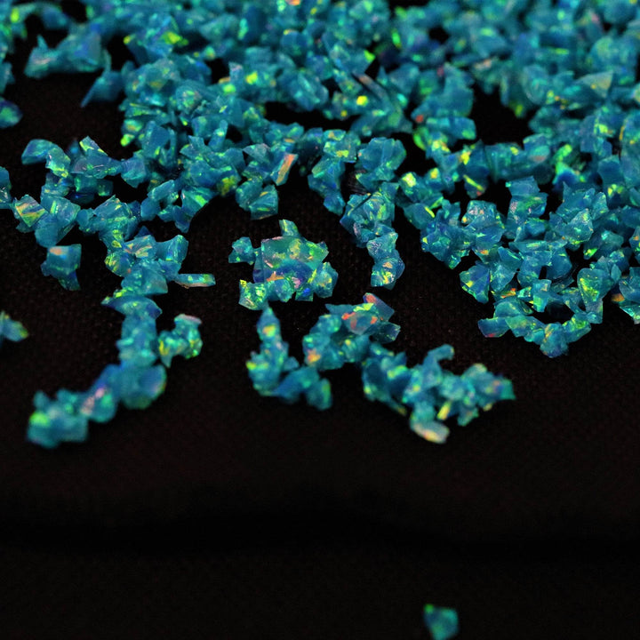 Lagoon Crushed Opal - The Opal Dealer