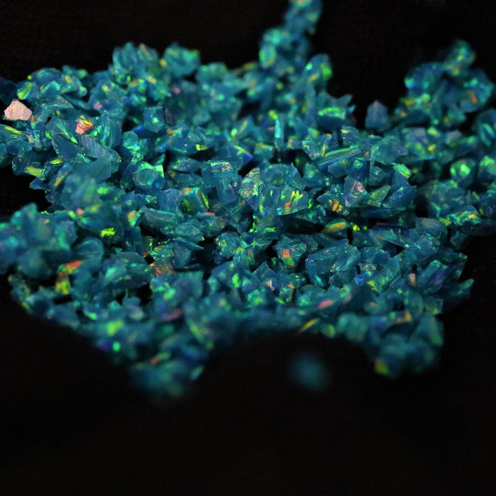 Lagoon Crushed Opal - The Opal Dealer
