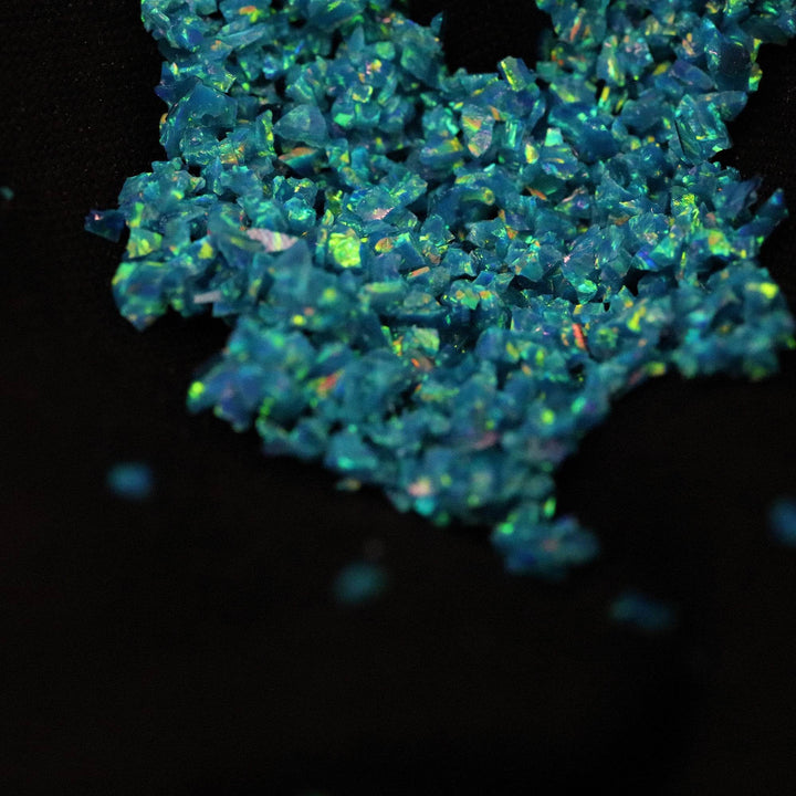 Lagoon Crushed Opal - The Opal Dealer