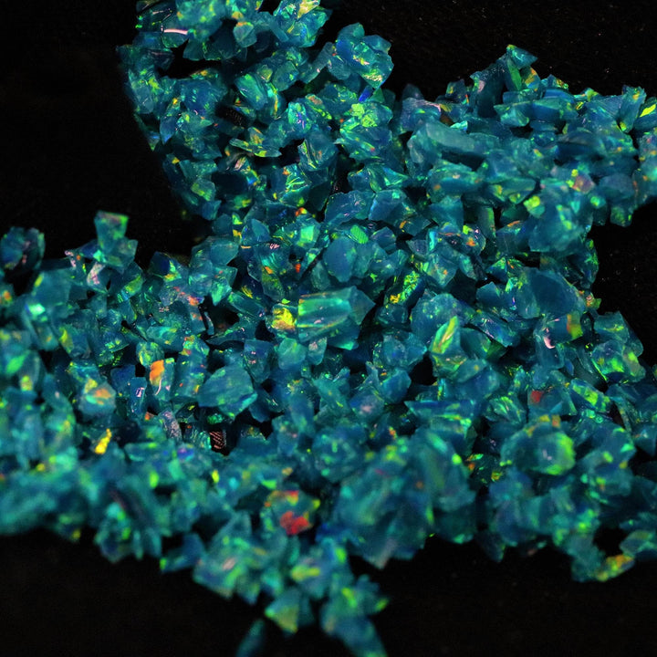Lagoon Crushed Opal - The Opal Dealer