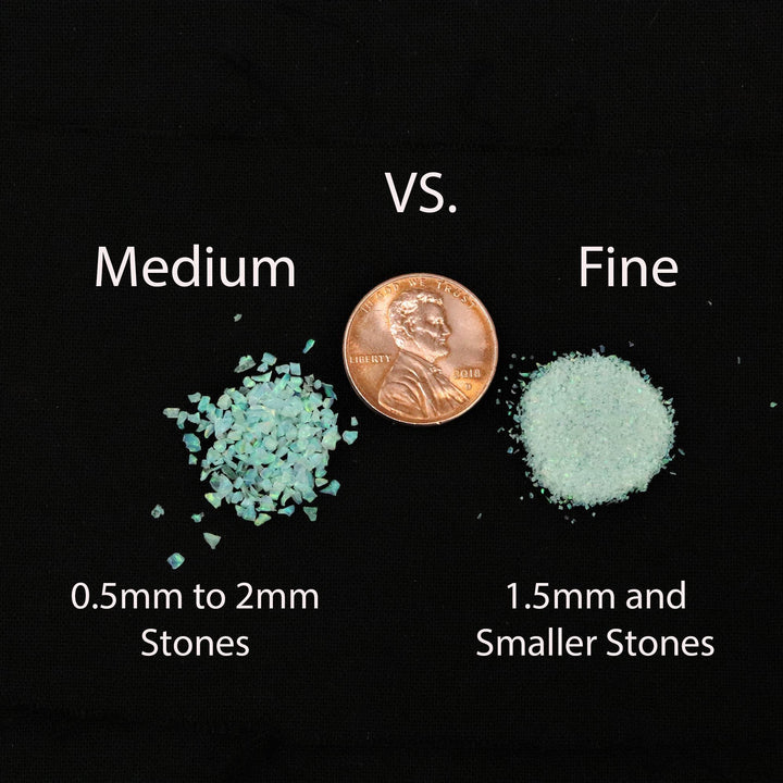 Mint Crushed Opal - The Opal Dealer