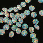 Moonstone Diamond Cut Faceted Opal Stones