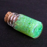 Nuclear Green Crushed Opal Mini Vial