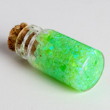 Nuclear Green Crushed Opal Mini Vial