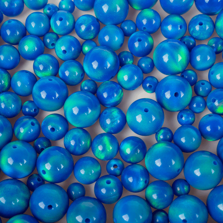 Ocean Blue Opalescence Craft Beads - The Opal Dealer