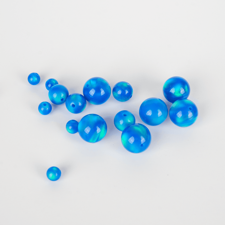 Ocean Blue Opalescence Craft Beads - The Opal Dealer