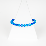 Ocean Blue Opalescence Beaded Bracelet