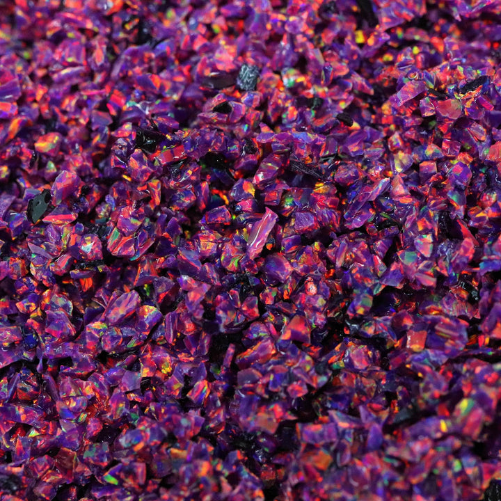 Orchid Crushed Opal - The Opal Dealer