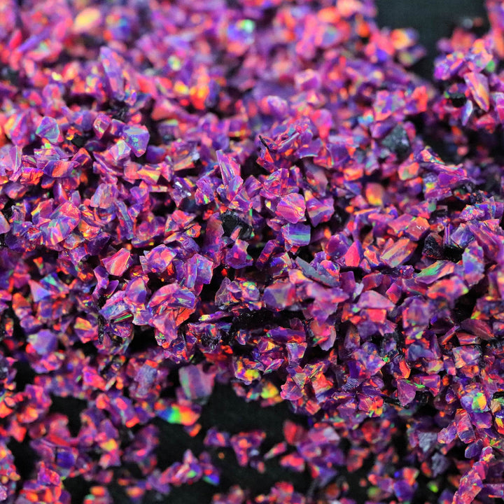 Orchid Crushed Opal - The Opal Dealer