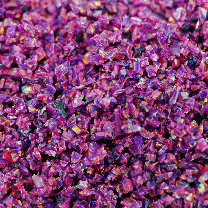 Orchid Crushed Opal - The Opal Dealer